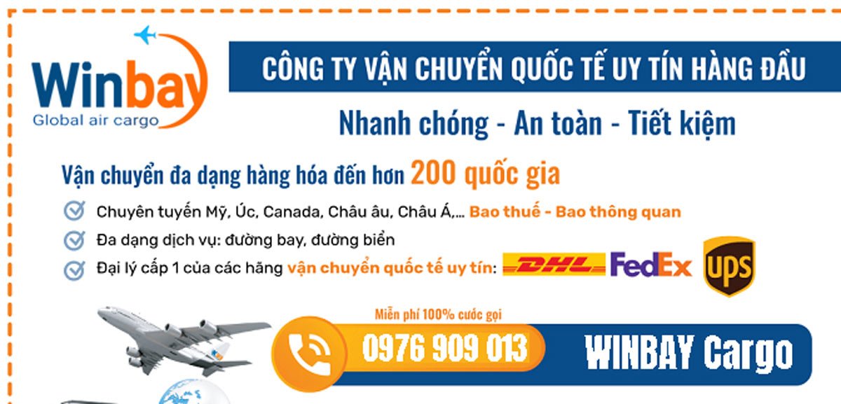 Bảng Giá Gửi Hàng