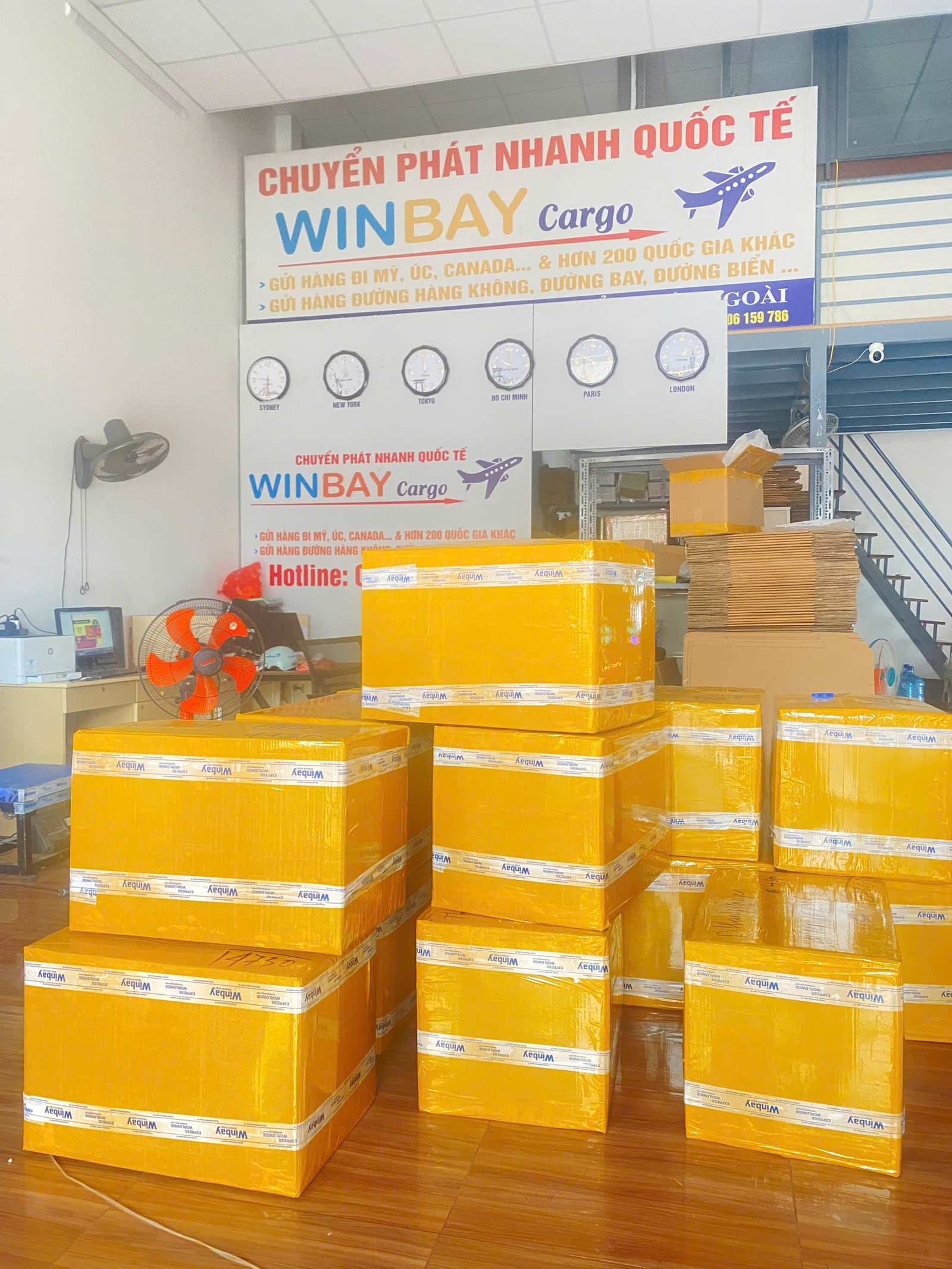 Dịch vụ gửi hàng uy tín tại Winbay Express
