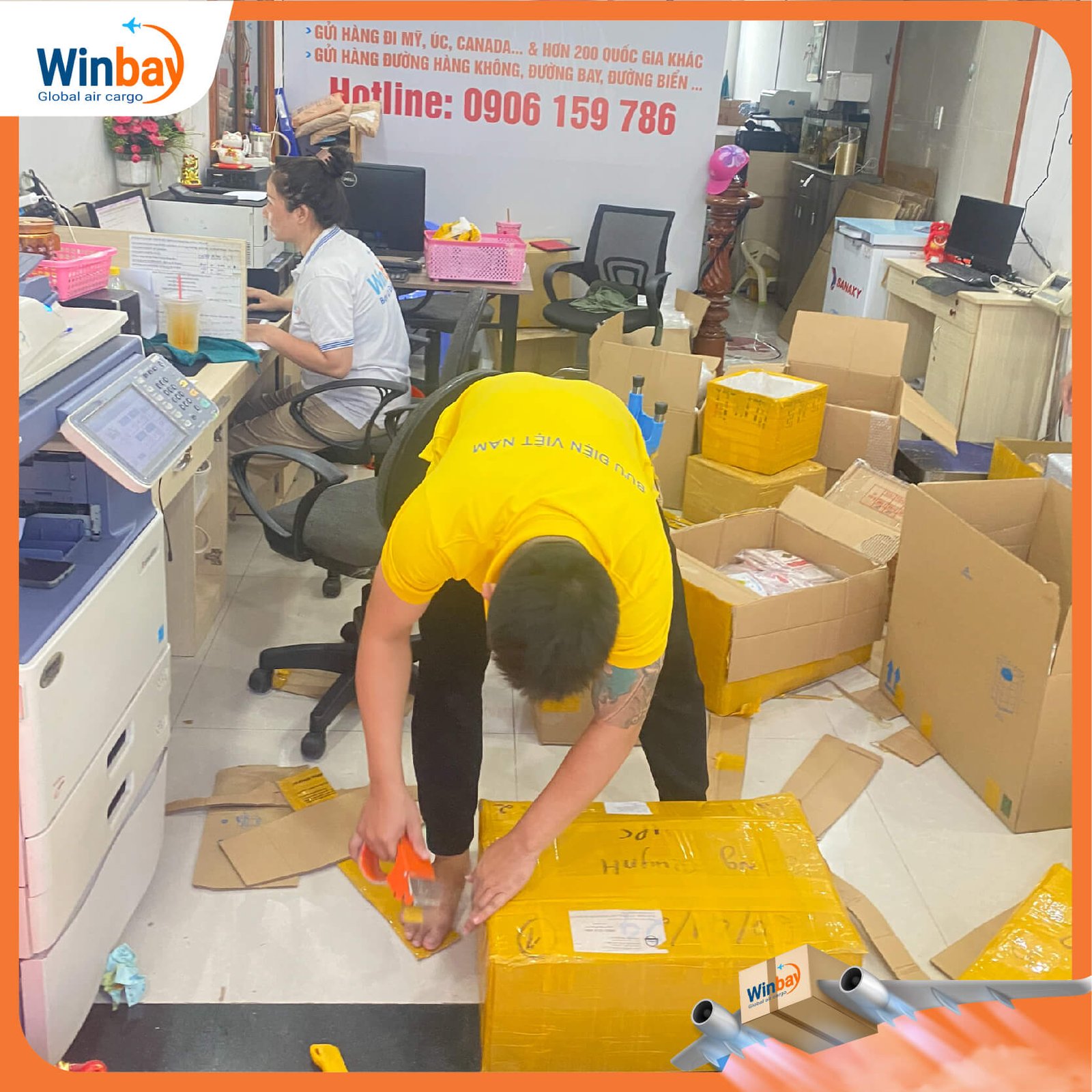 Gửi hàng đi Úc tại Trà Vinh - Winbay Cargo